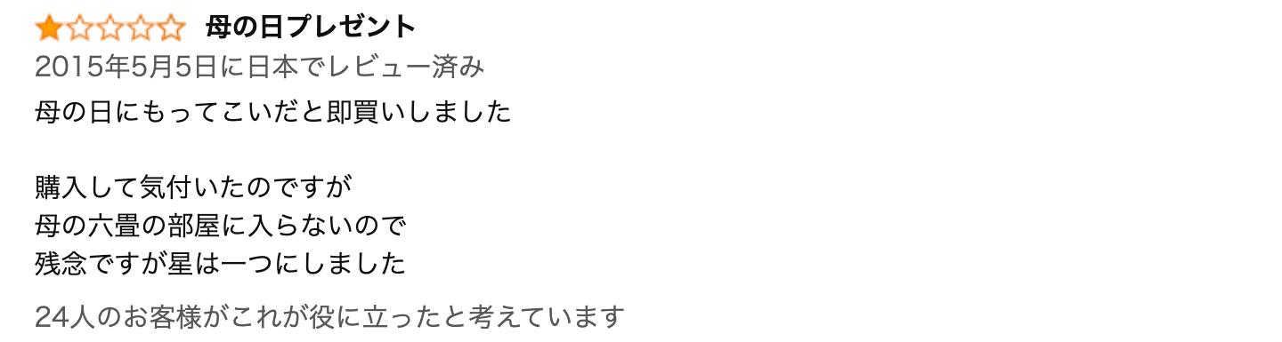 レビュー文章