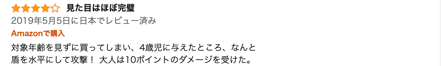 レビュー文章