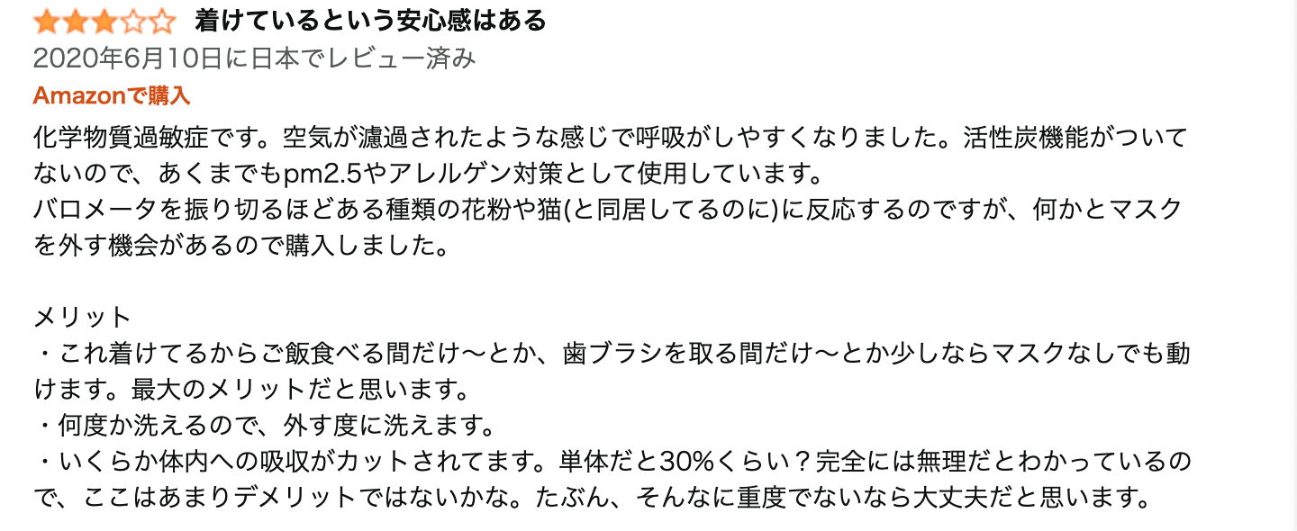 レビュー文章